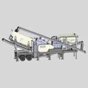 <b>輪胎式移動(dòng)破碎站集成化程度比較高、機(jī)動(dòng)性能比較強(qiáng)，也經(jīng)常應(yīng)用于其他的需</b>